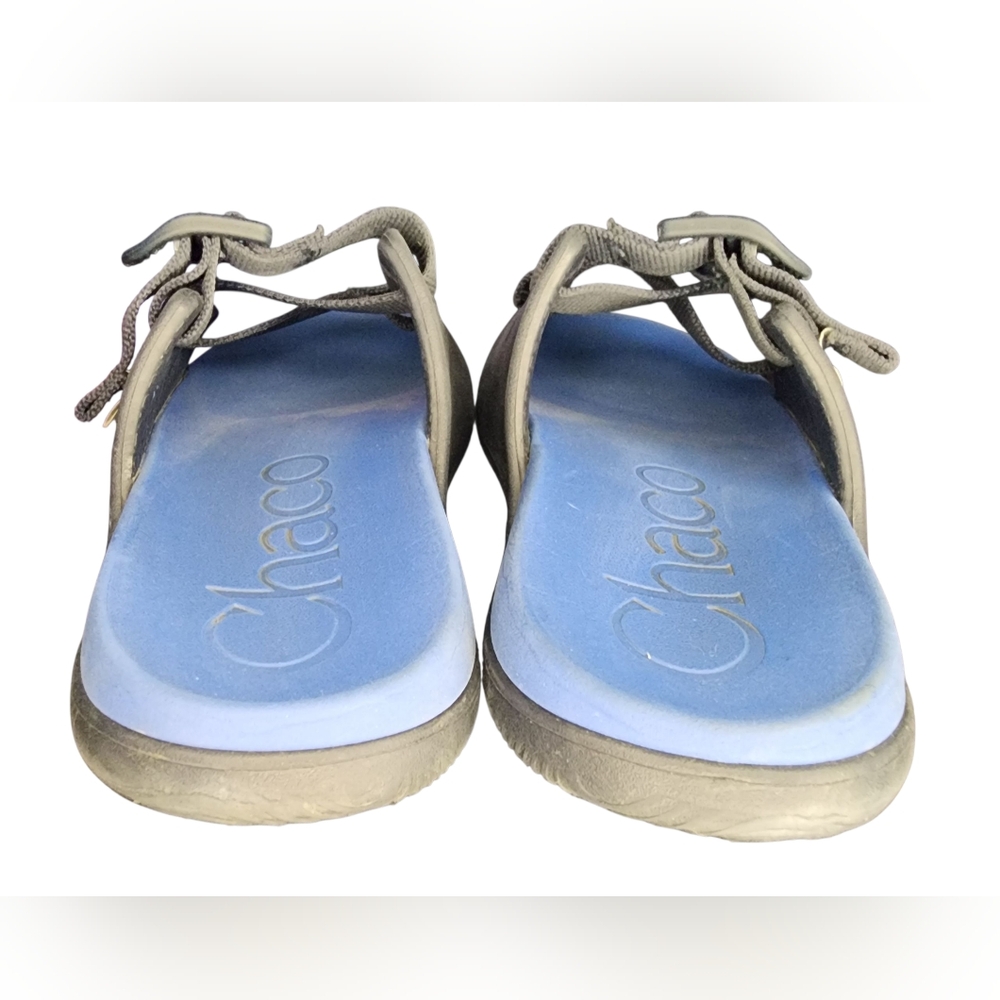 CHACO Chillos Slide, Boys 4 - Picture 6 of 8